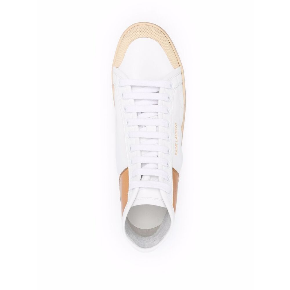 Saint Laurent Court Classic Sl/39 Sneakers In White