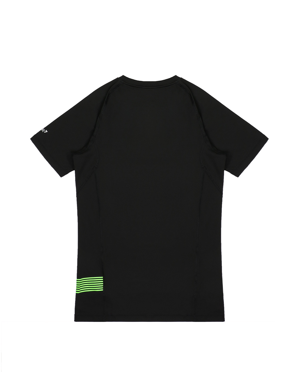Ea7 Logo Printed T-shirt In Black