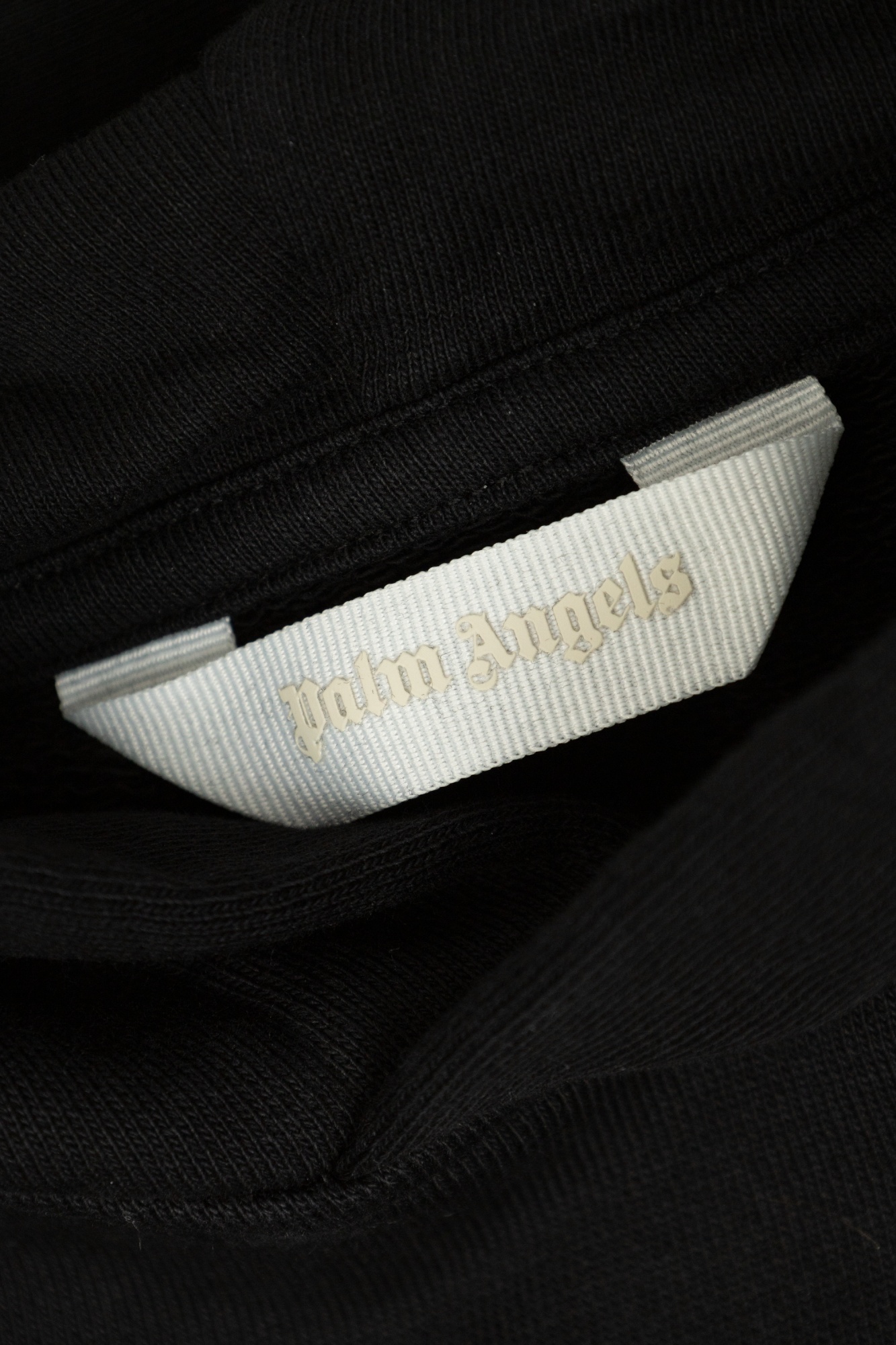 Palm Angels Long-sleeved Sweater In Black