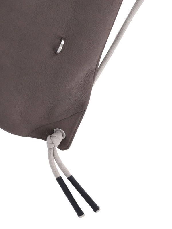 Rick Owens Backpacks Adjustable Straps Soft Rectangular Shape In Brown