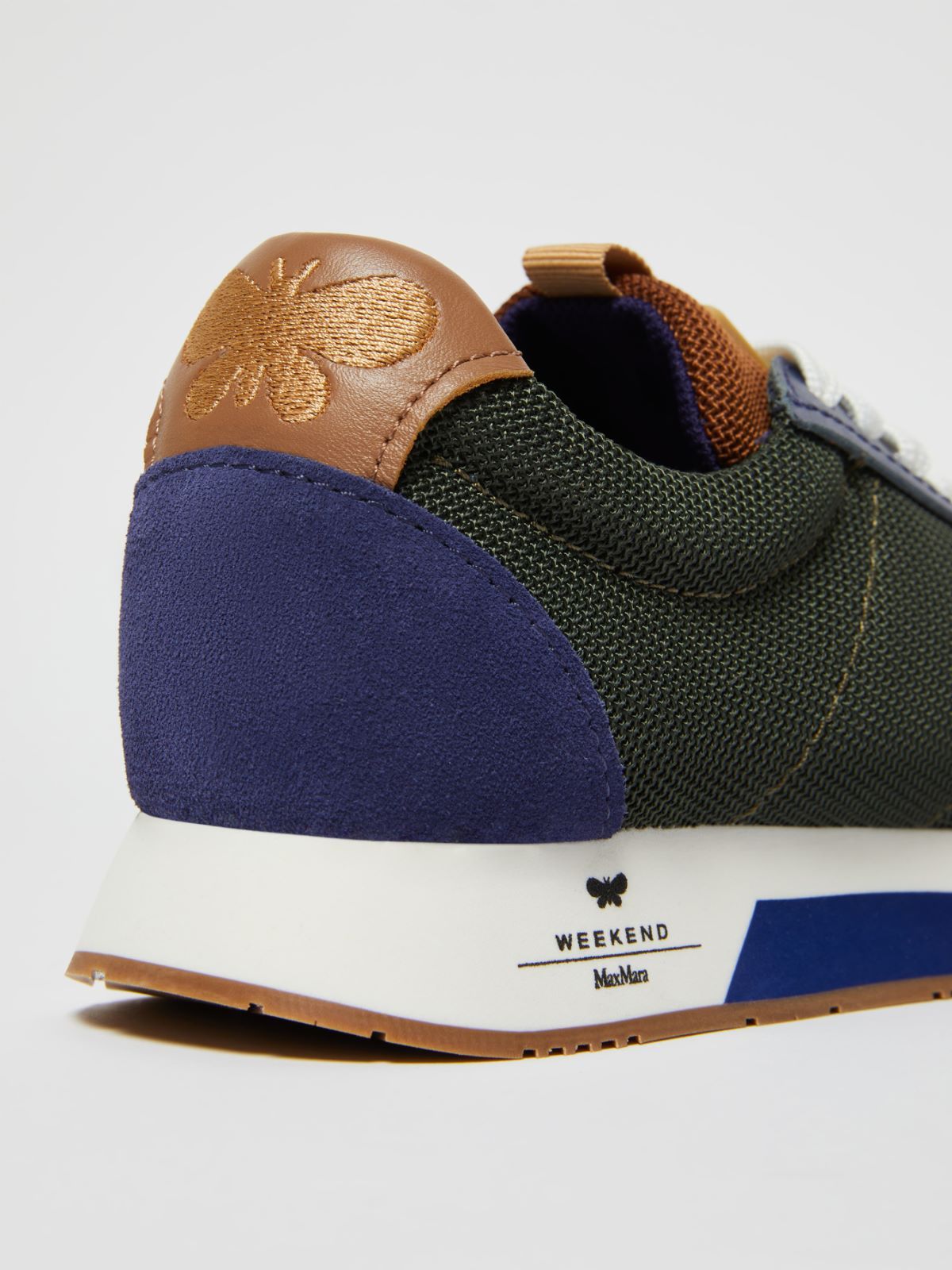 Weekend Max Mara Laced Sneakers In Multicolor