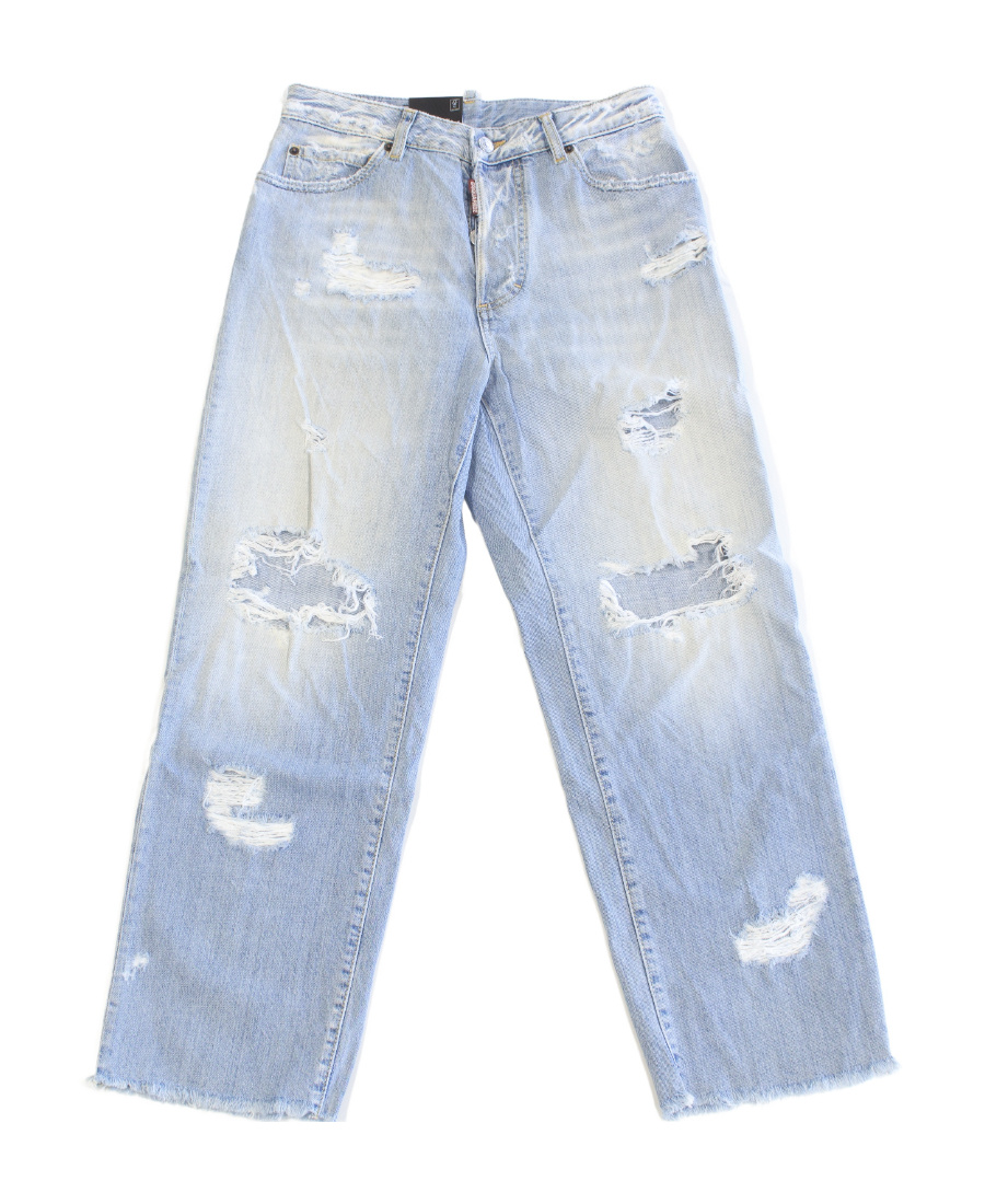 DSQUARED2 BELT-LOOP JEANS