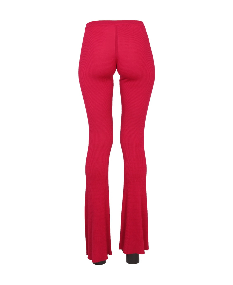 DSQUARED2 DSQUARED2 RIBBED-KNIT FLARED TROUSERS