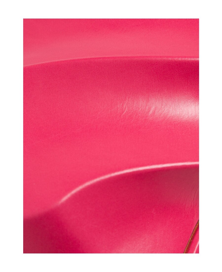Bottega Veneta Textured-effect Clutch In Pink