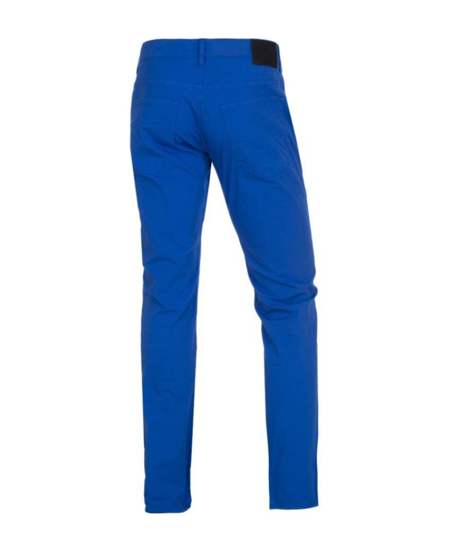 Hugo Boss Logo Logo Denim Trousers In Blue