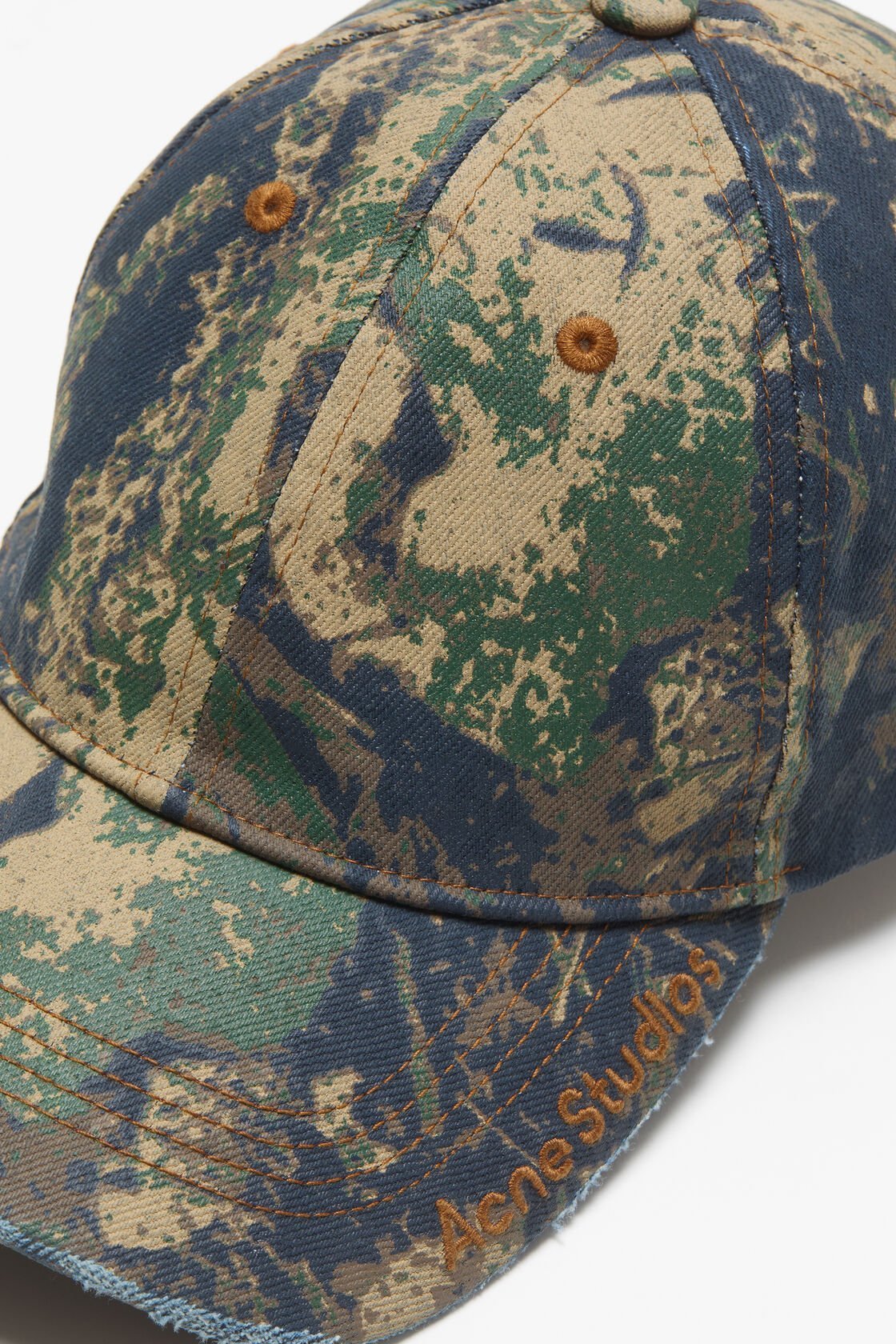 Acne Studios Pattern Hat In Nude