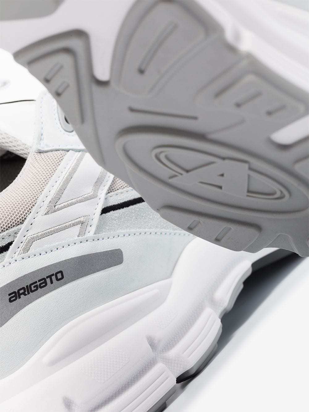 Axel Arigato Marathon R-trail Leather And Mesh Sneakers In White