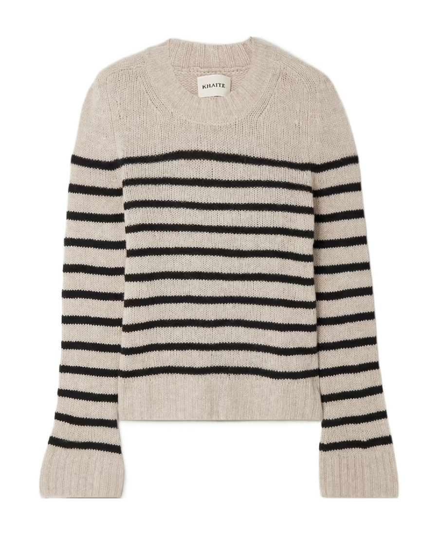 Shop Khaite Tilda Cashmere Jumper In Nude