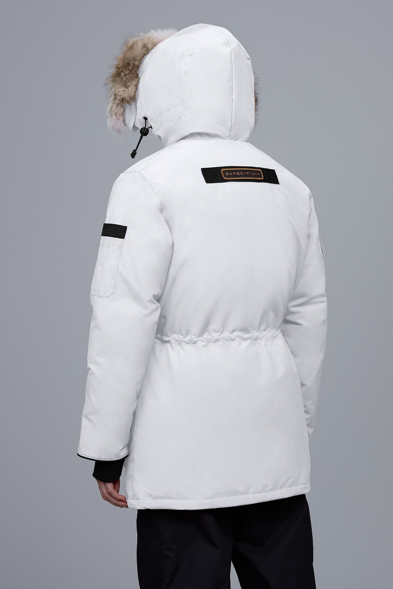Canada Goose Expedition Parker Down Jacket In White