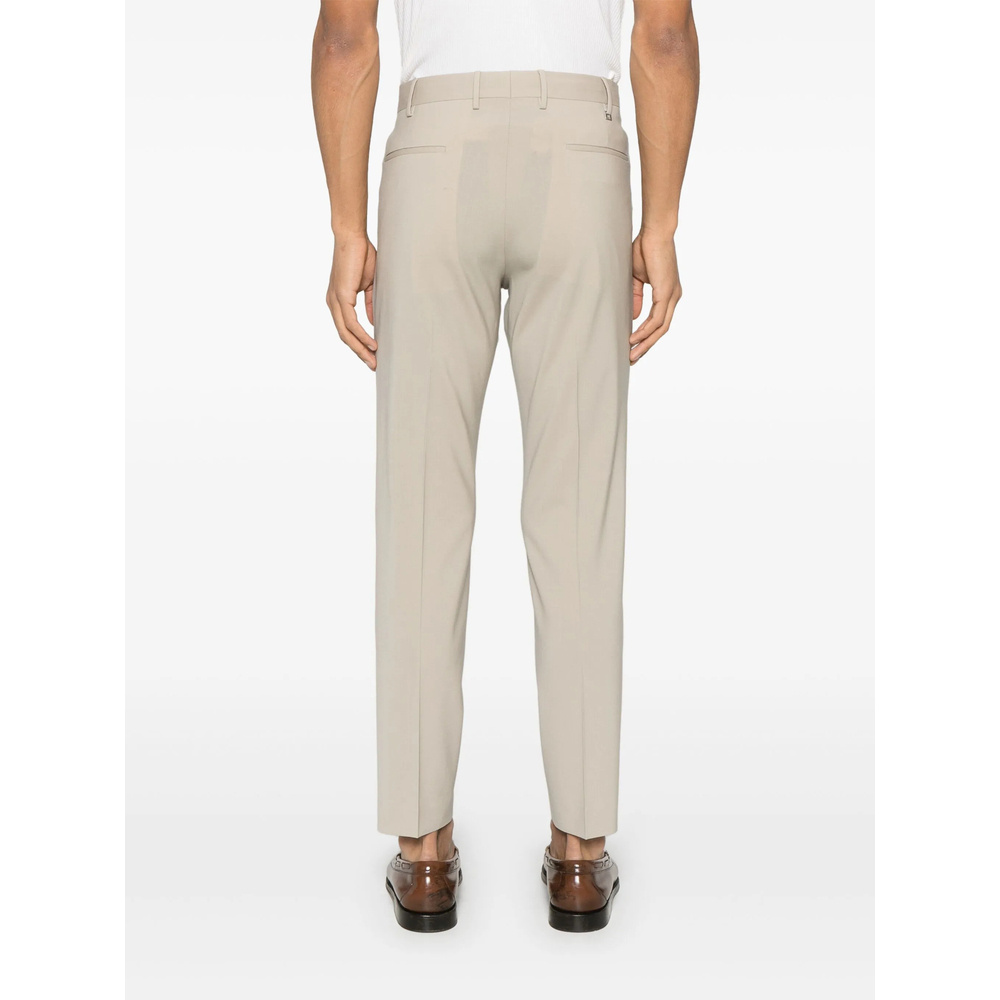 Pt01 Belt Loop Casual Pants In Neutral