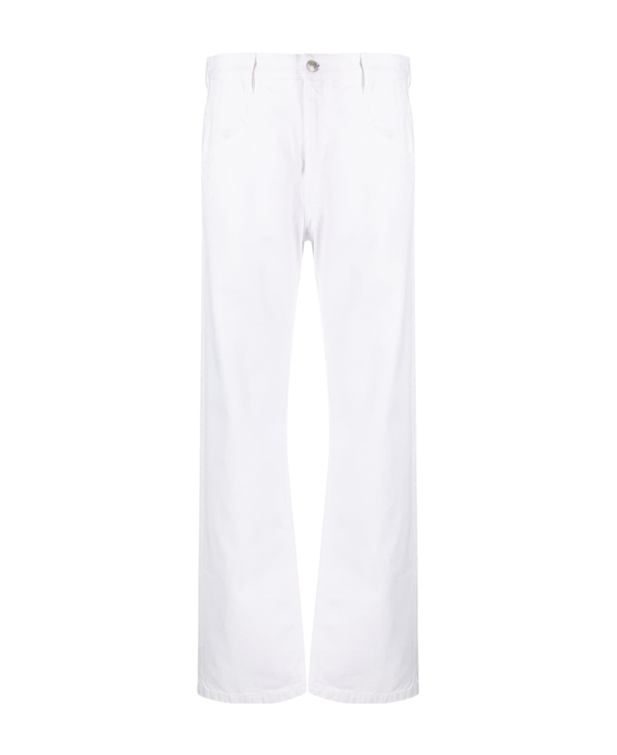 Isabel Marant Straight-leg Denim Jeans In White