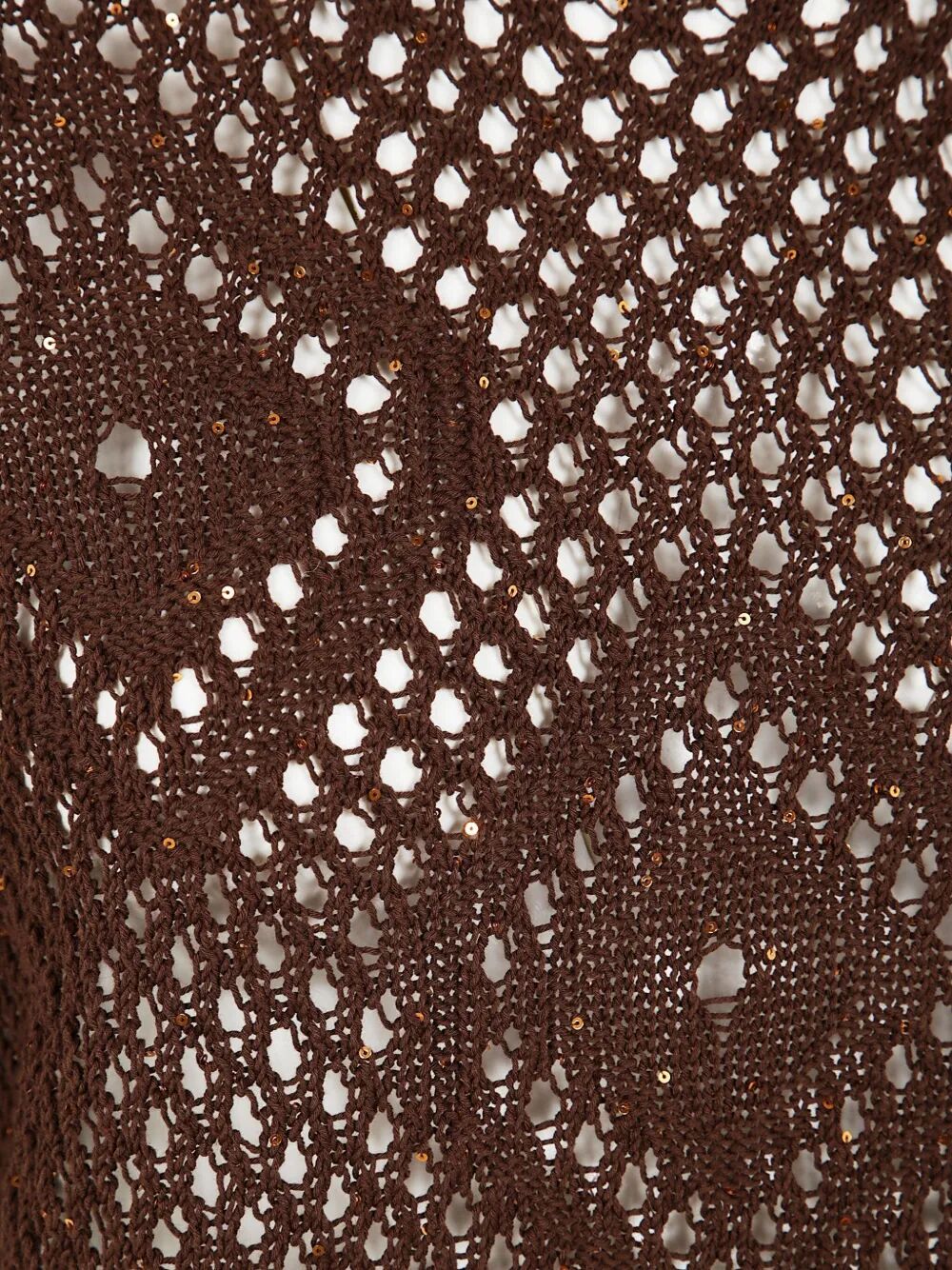 Shop Twinset Open-knit Short-sleeve Top