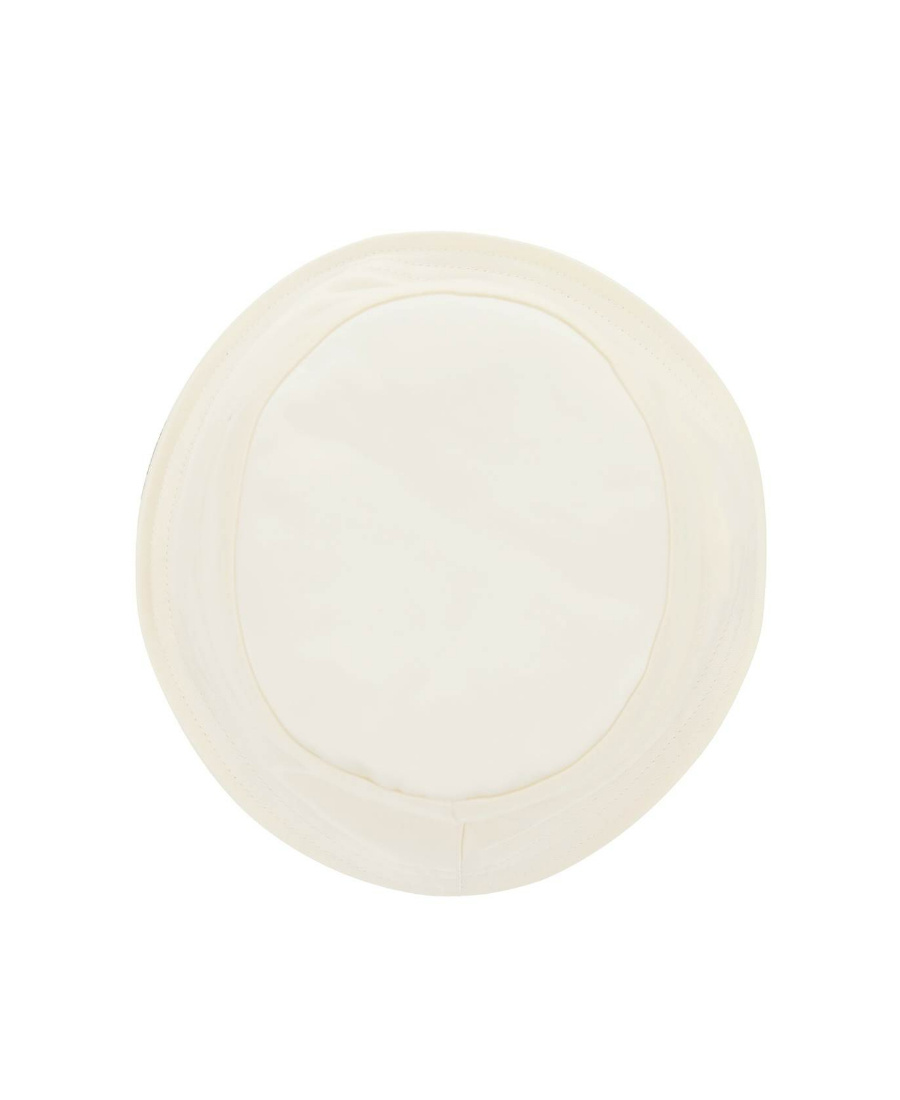 Off-white Delave Logo Canvas Bucket Hat In White