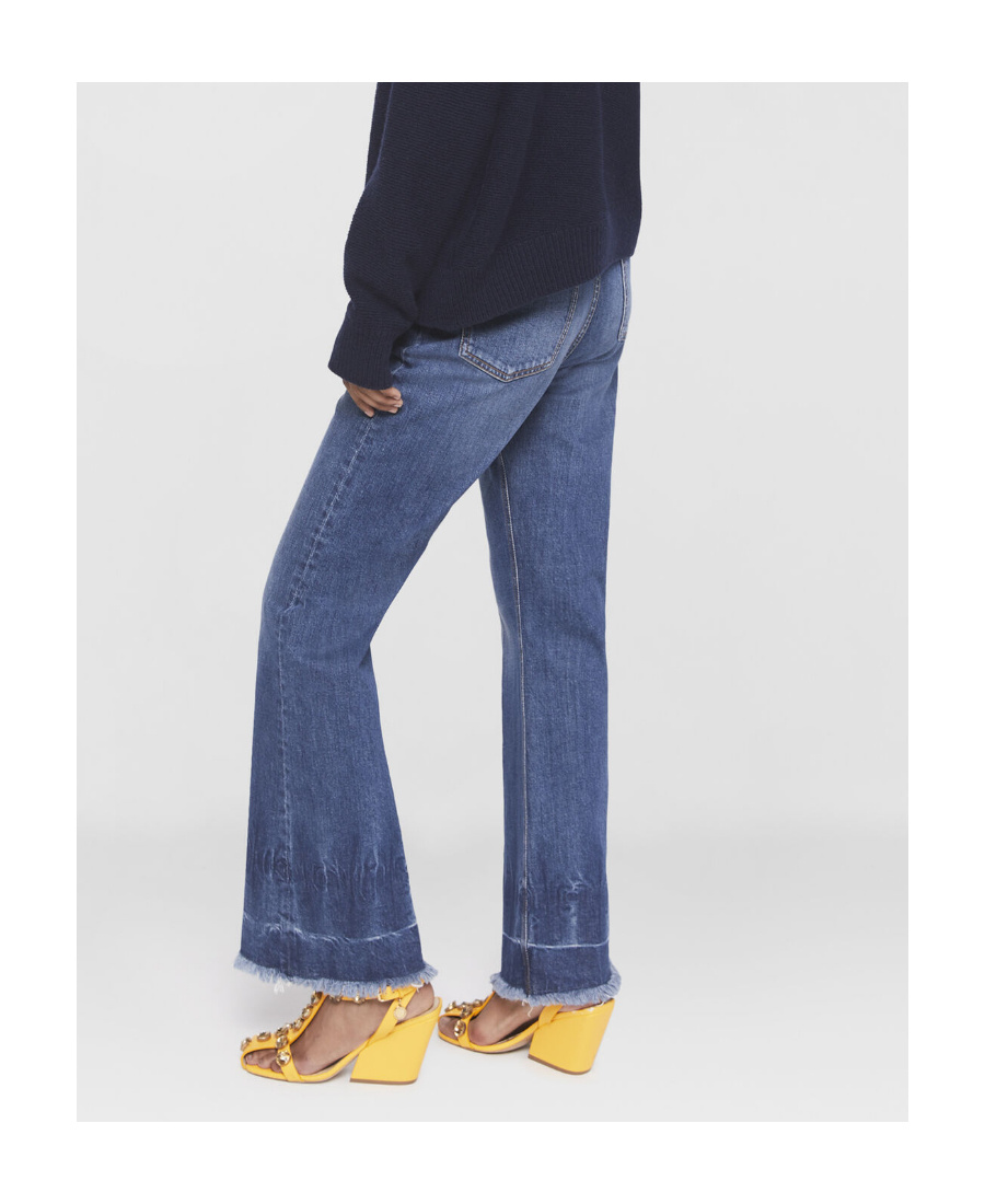 Stella Mccartney Mid-rise Straight-leg Jeans In Blue