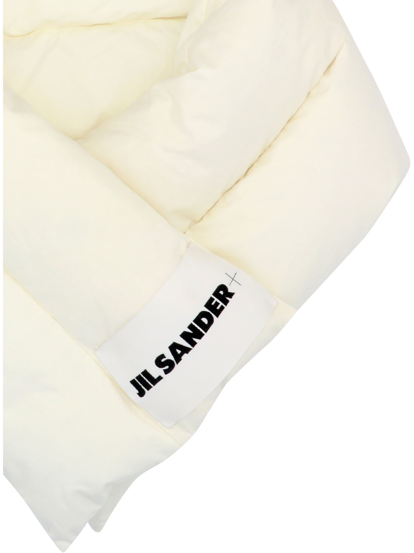 JIL SANDER PADDED LOGO SCARF 