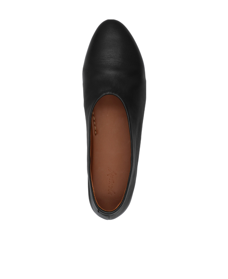 Marsèll Logo Flats In Black