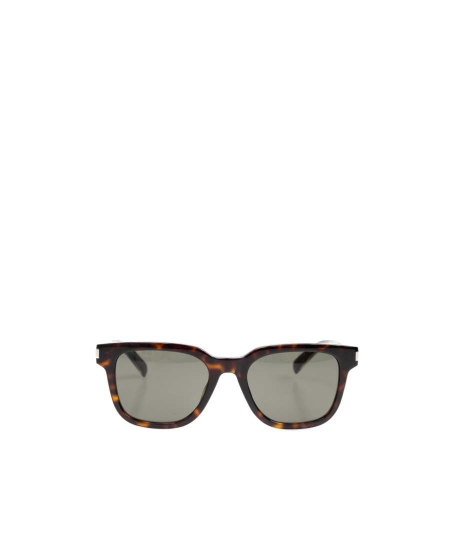 Saint Laurent Square-frame Sunglasses In Gray