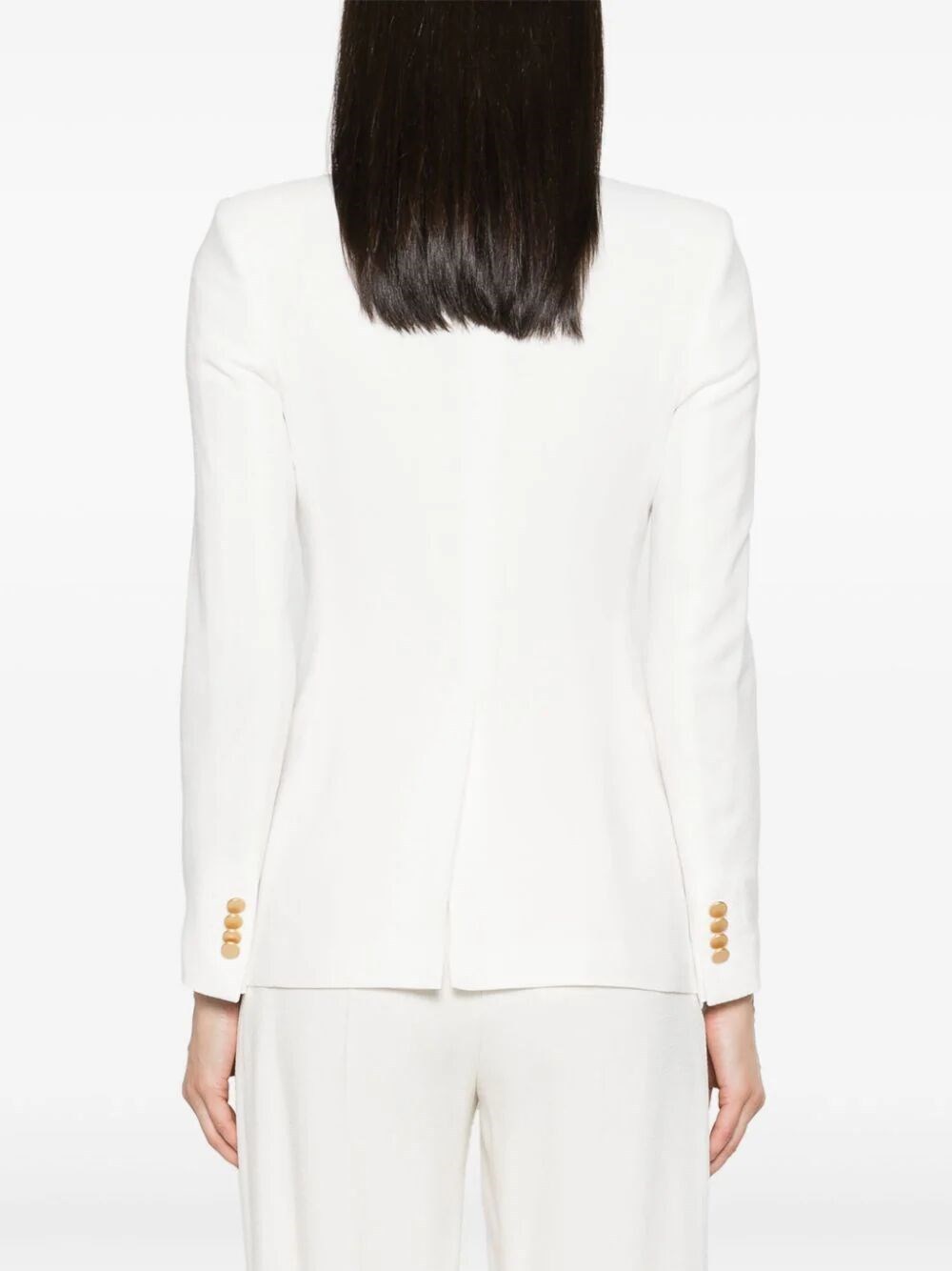 Tagliatore Women's Double-breasted Jacket In White