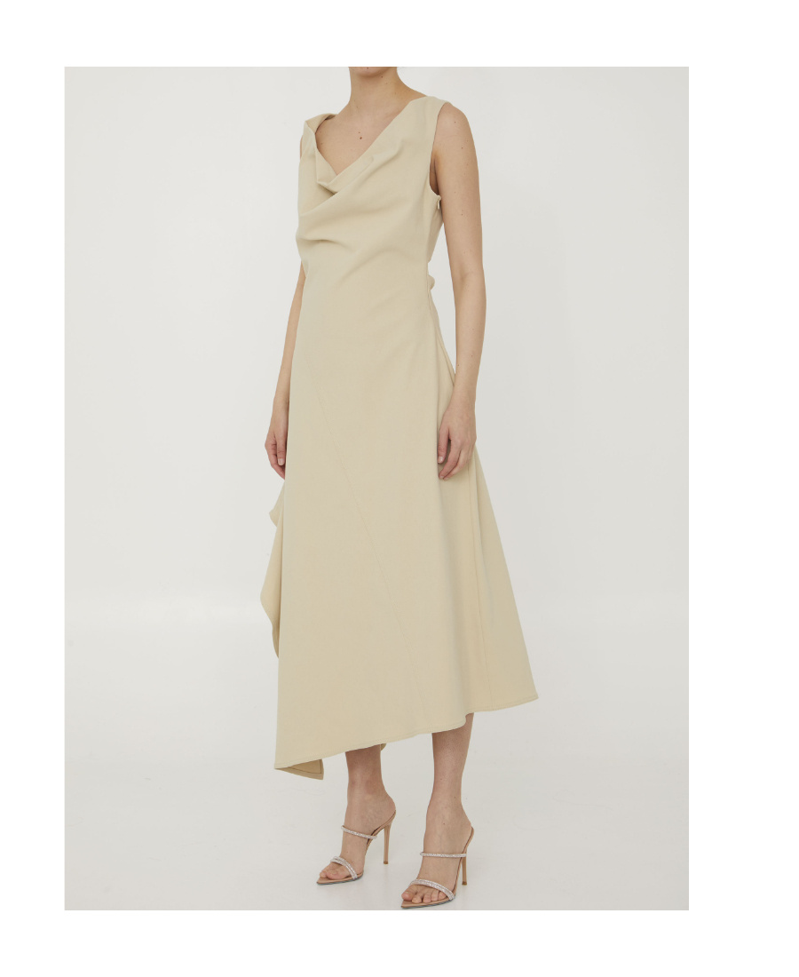 Bottega Veneta Dresses In Beige