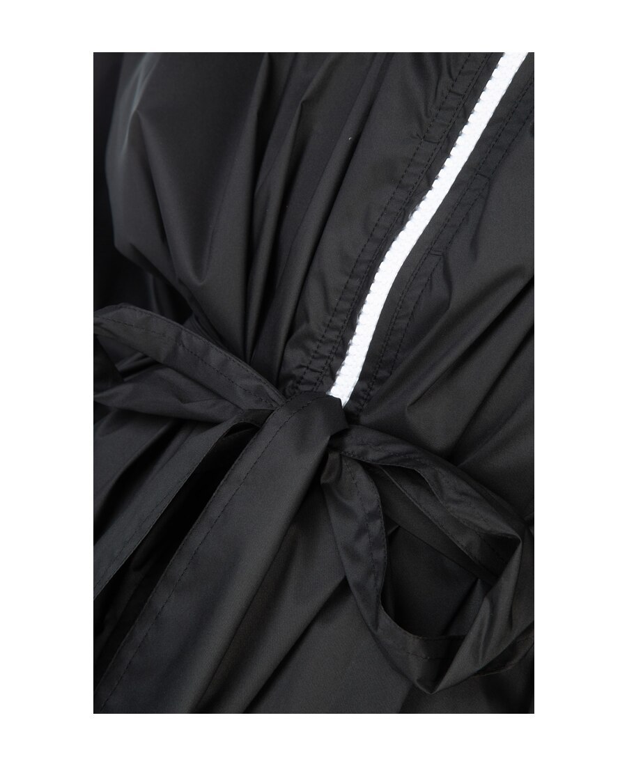 Givenchy Mid-length Belted Raincoat In Black