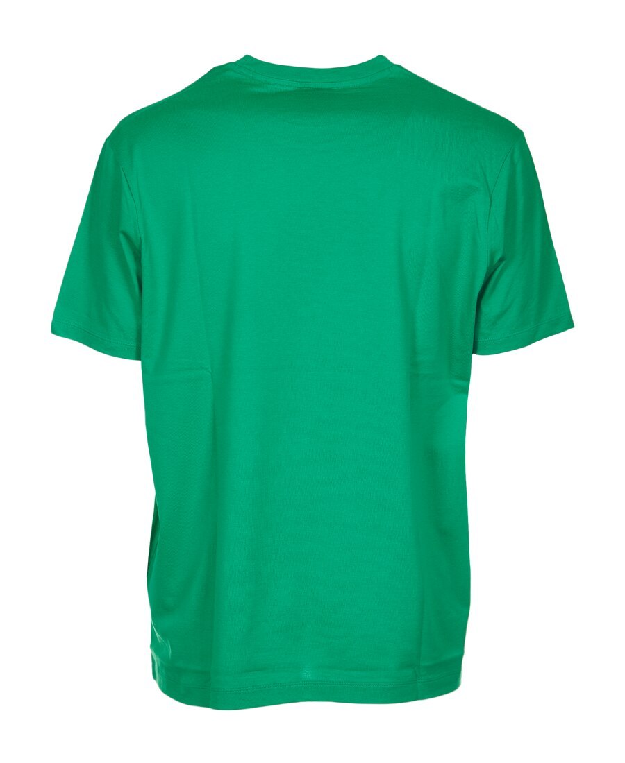 Shop Paul & Shark Logo-patch Crew Neck T-shirt In Green