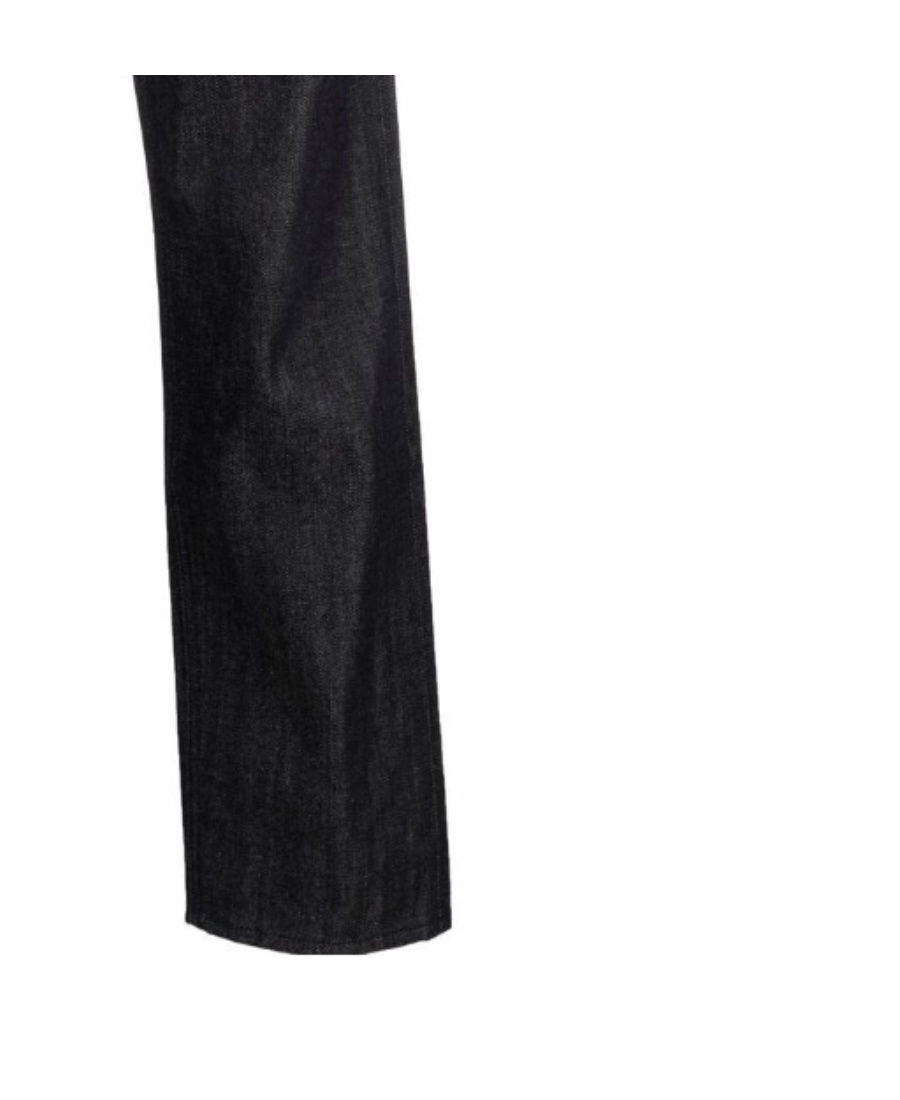 Jil Sander Panelled Straight-leg Jeans In Black
