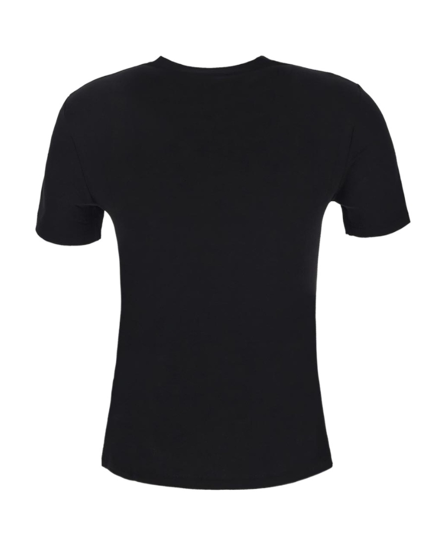 Versace Dream-print Short-sleeved T-shirt In Black