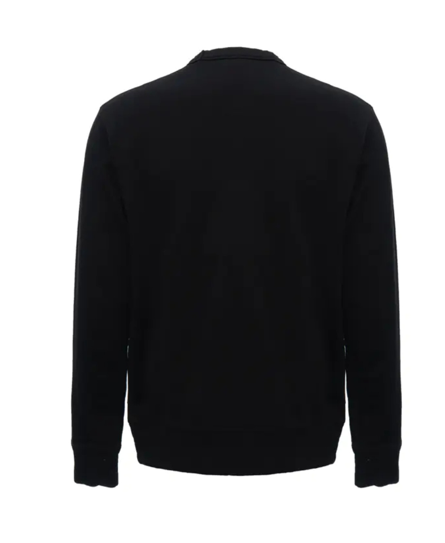 Just Cavalli Round-necked Sweater In Black