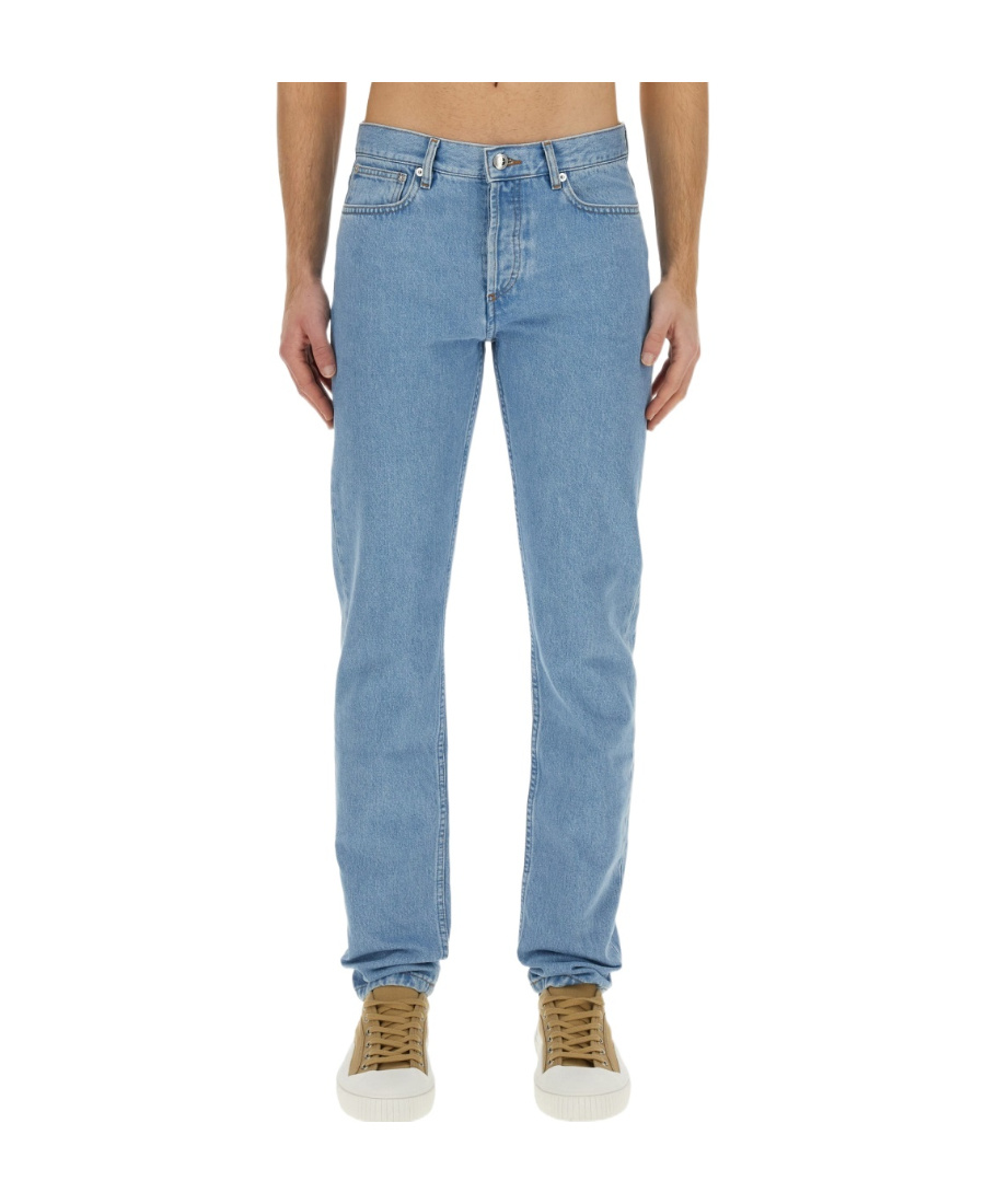 Apc A.p.c. "petit New Standard" Jeans In Blue