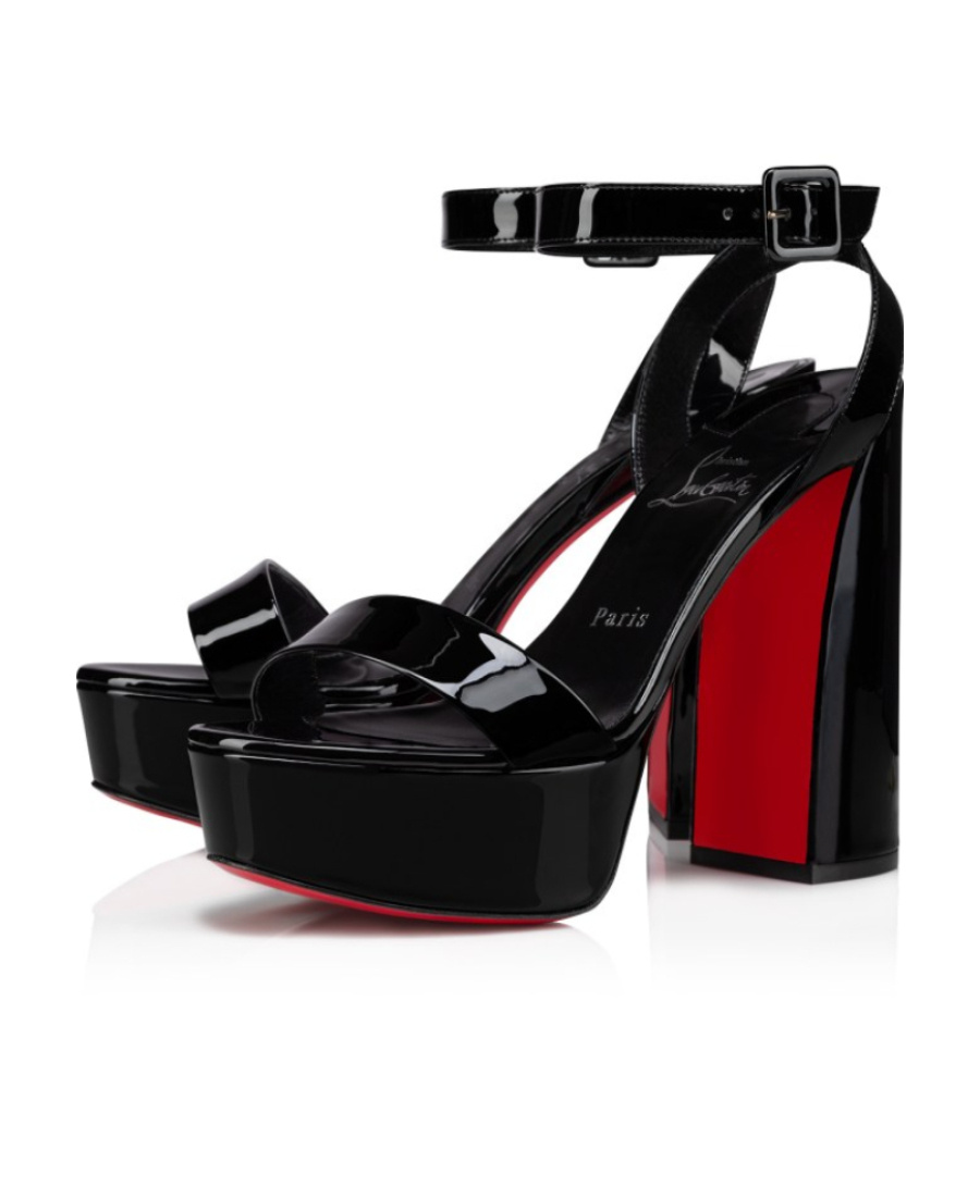 Christian Louboutin Movida Sabina Sandals In Black