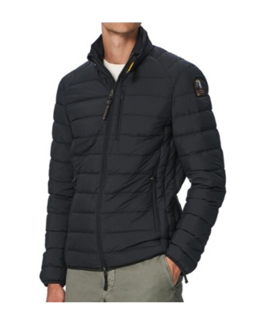 Parajumpers Long-sleeved Down Jacket In Black
