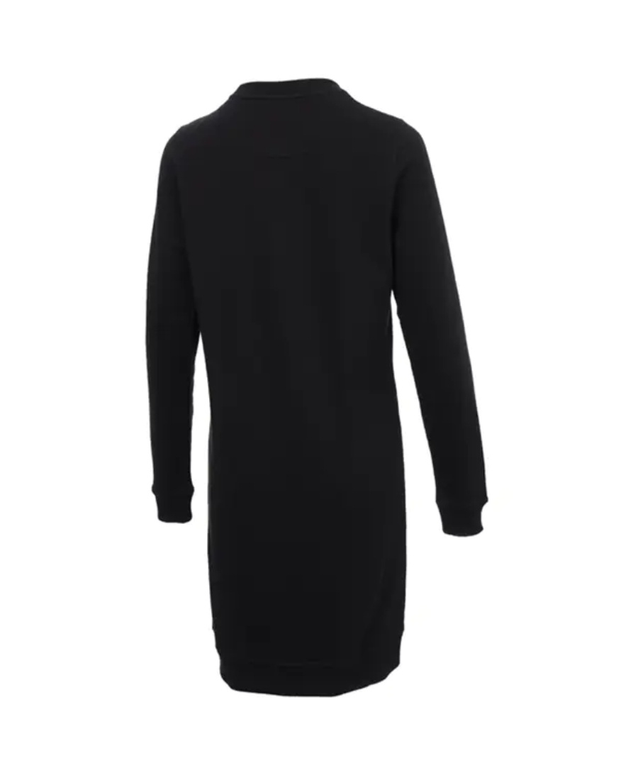 Kenzo Logo Embroidered Dress In Black