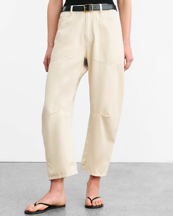 Nili Lotan Mid-rise Casual Pants In White