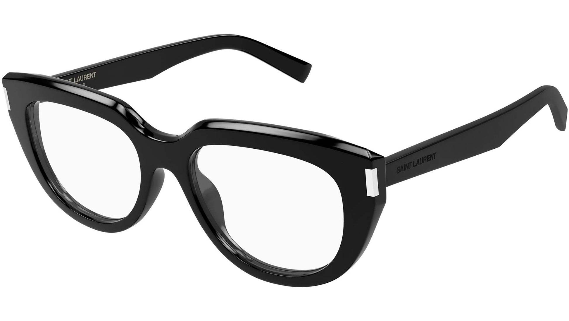 Saint Laurent Full-frame Plain Mirror In Black