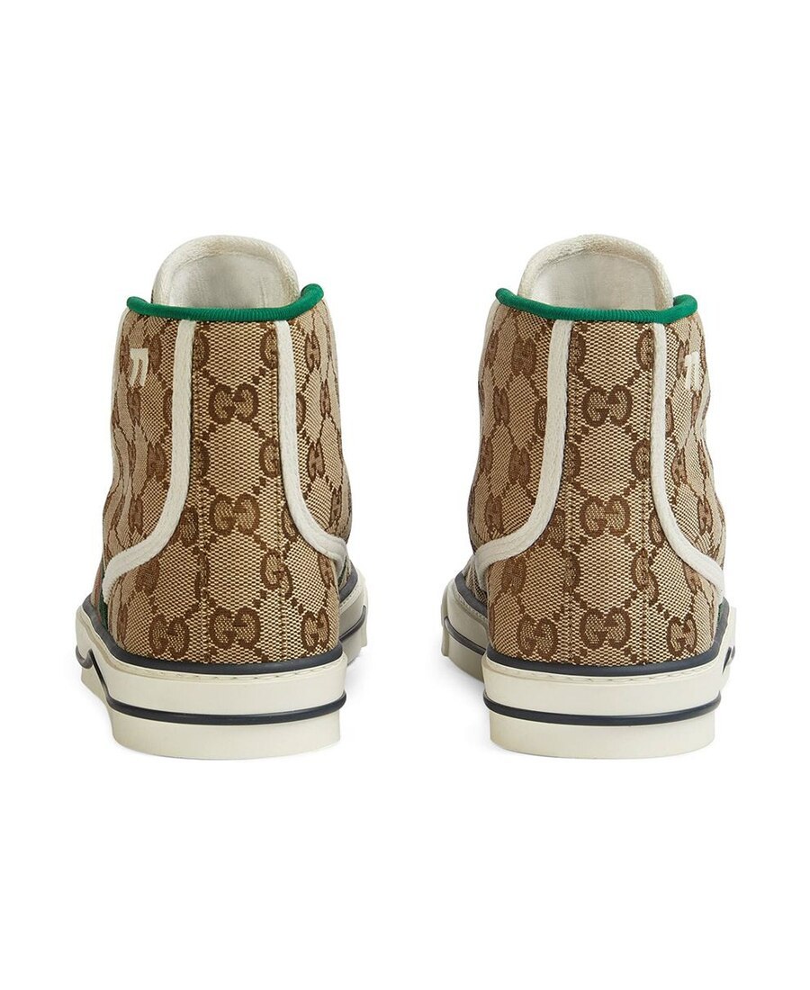Gucci Tennis 1977 High-top Sneakers In Brown