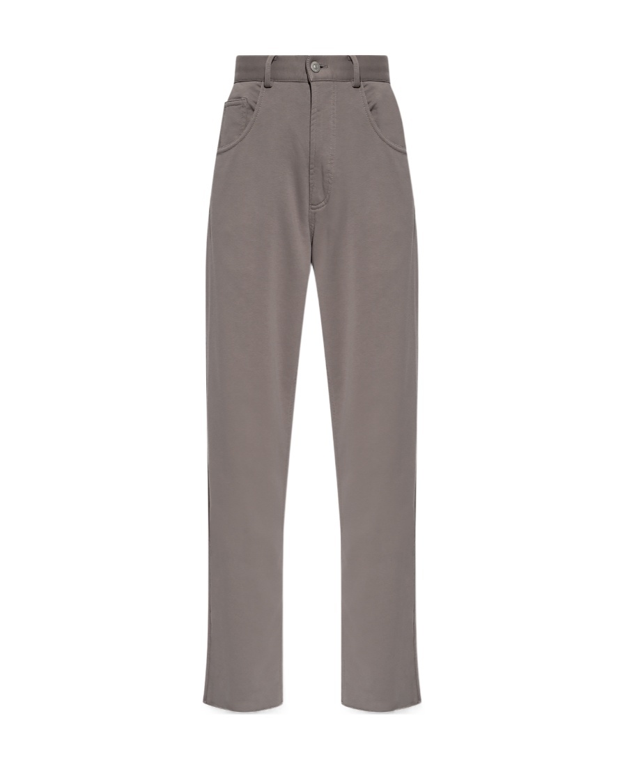 MM6 MAISON MARGIELA STRAIGHT-LEG COTTON-JERSEY TROUSERS