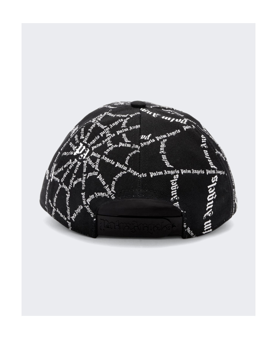 Palm Angels Spider Logo-print Baseball Cap In Black