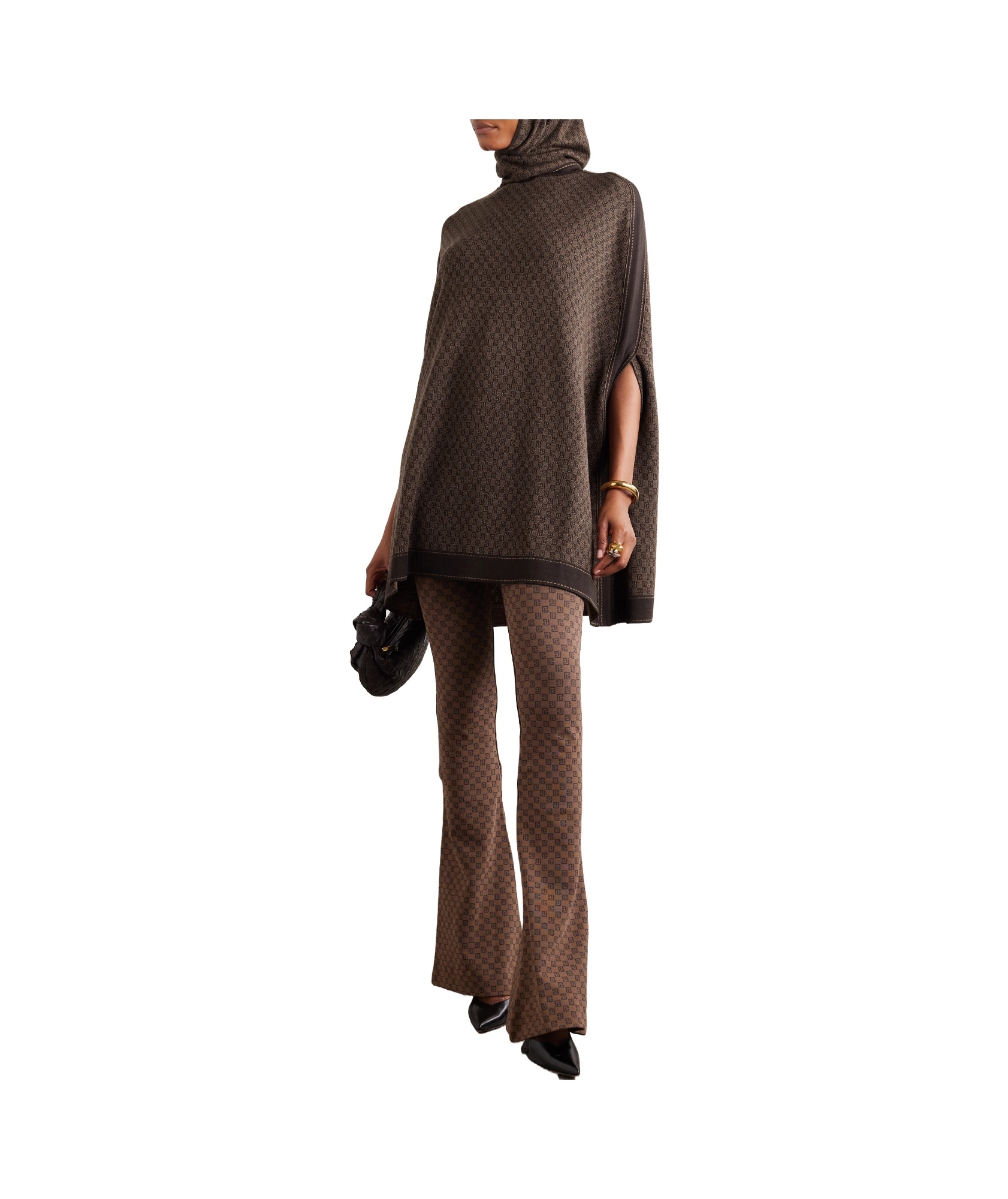 Balmain Cloak Sweater In Black