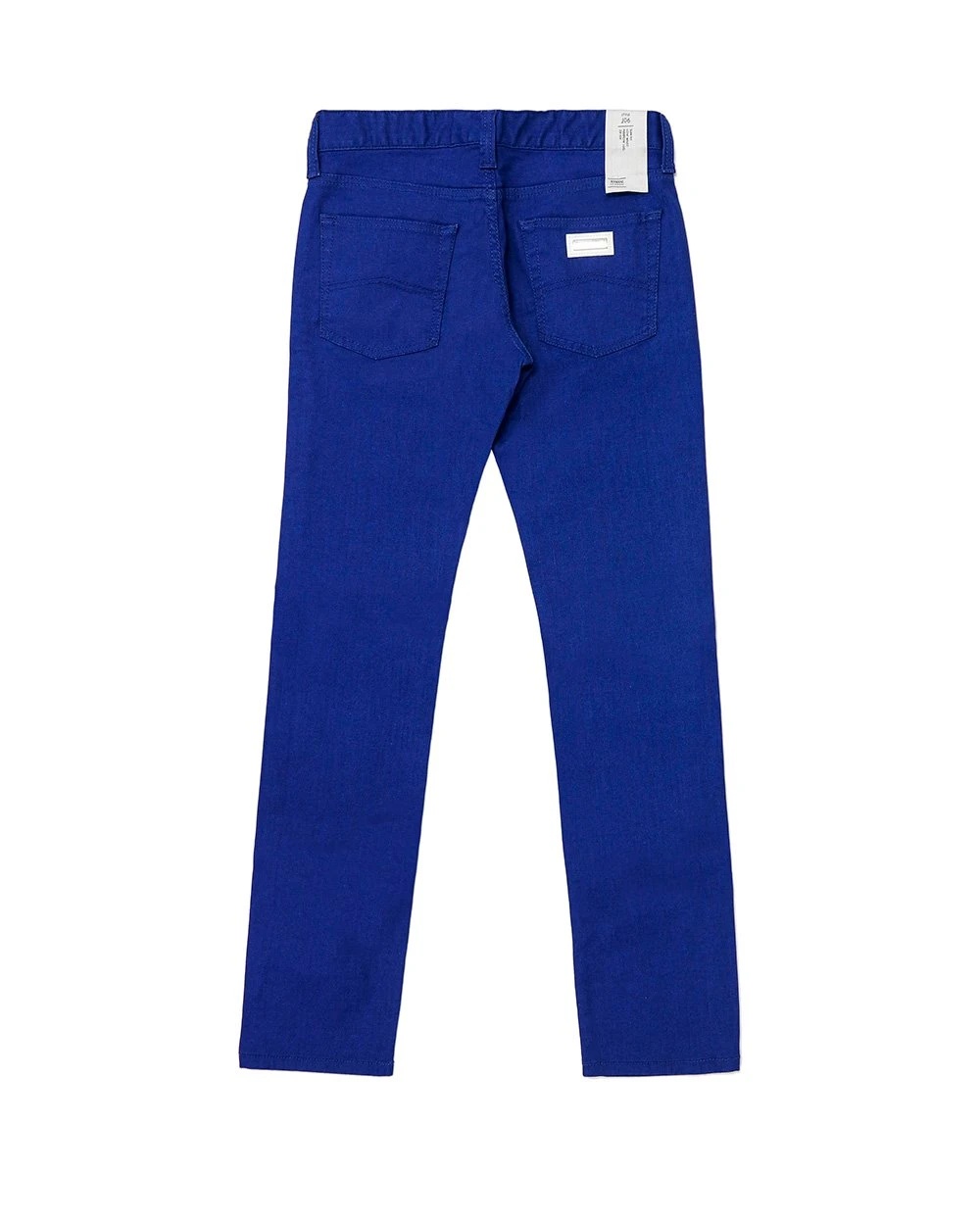 Armani Collezioni Straight Stretch Jeans In Blue