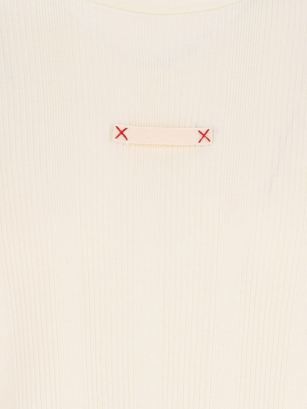 MAISON MARGIELA RIBBED T-SHIRT