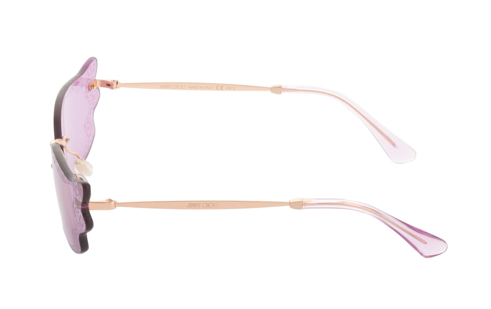 Jimmy Choo Eyewear Cat-eye Sunglasses In Pink