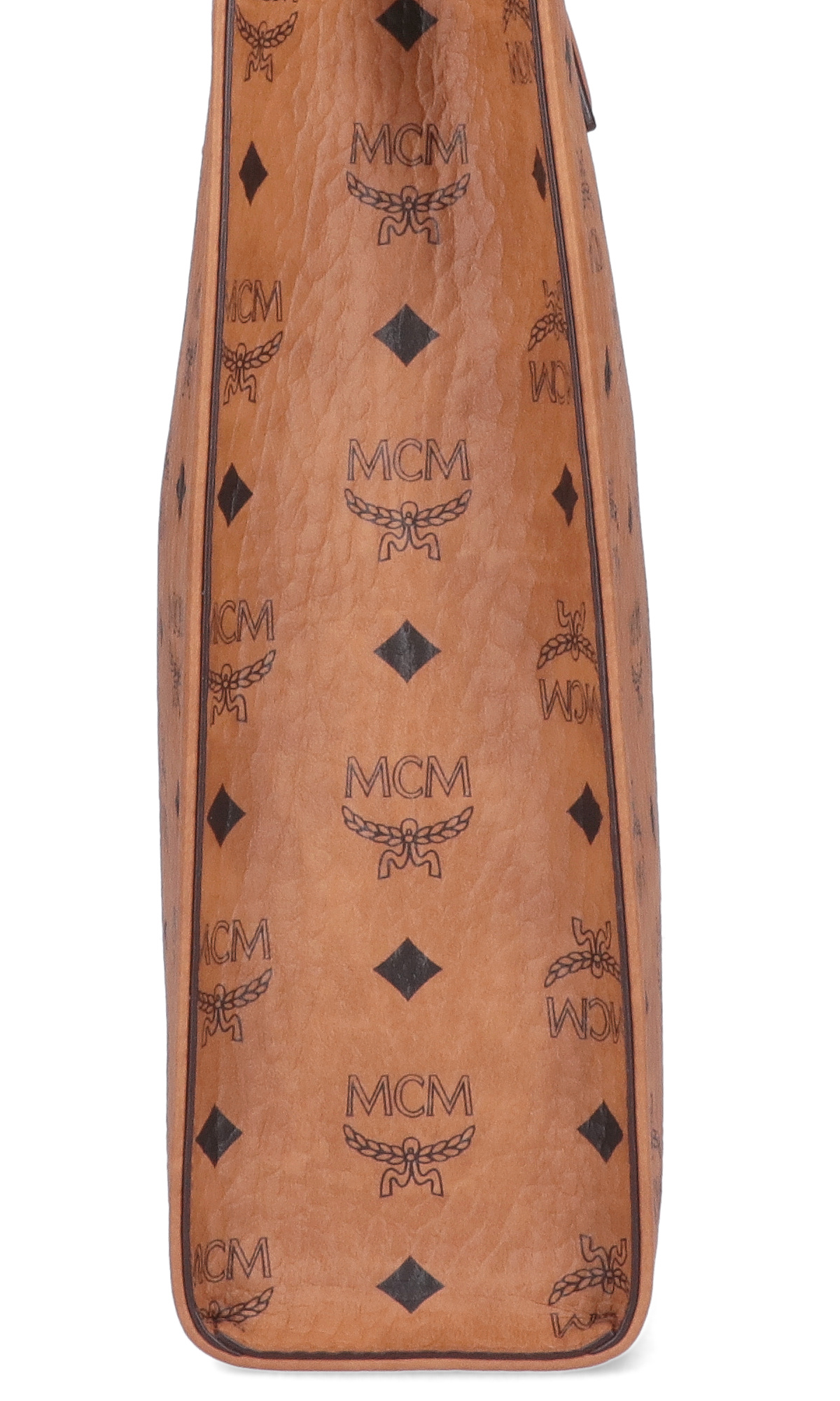Mcm Aren Monogram Print Medium Tote Bag In Pink