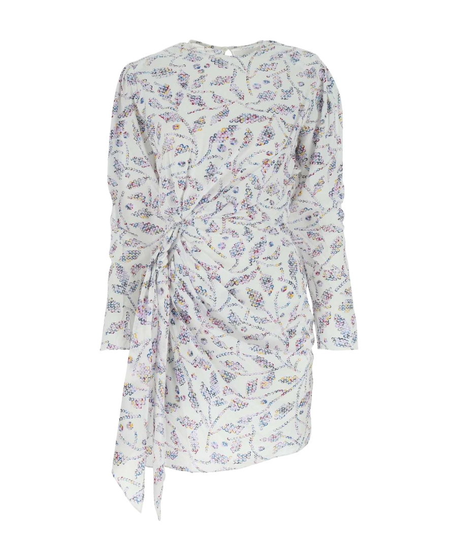 Isabel Marant Étoile Isabel Marant Etoile Printed Viscose Dolce Dress In White