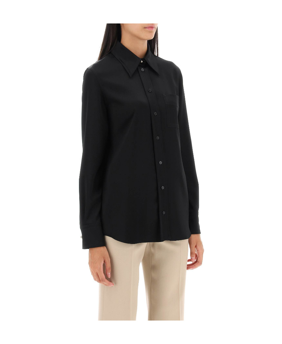 Lanvin Women Crepe De Chine Shirt In Black