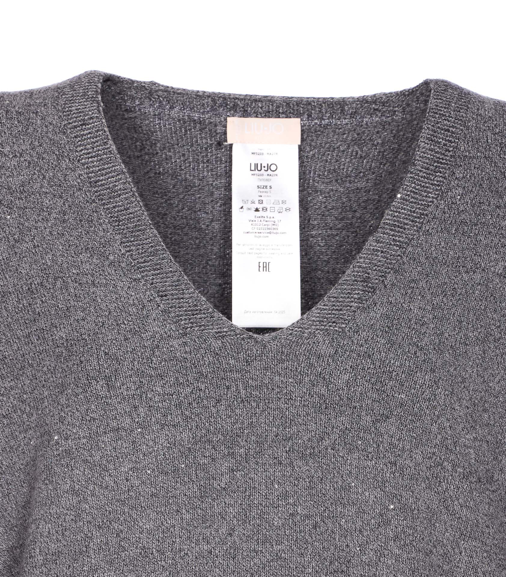 Liu •jo Sweater Liu Jo Woman Color Grey In Gray