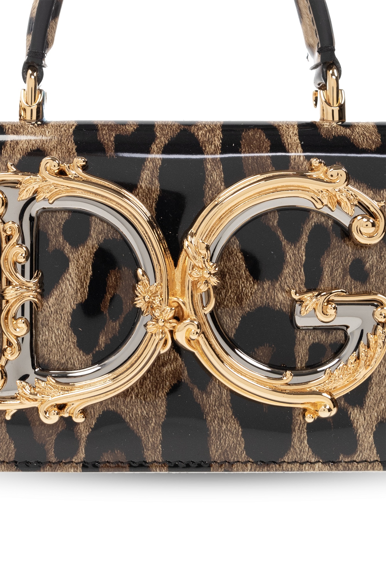 Dolce & Gabbana Dg Girls Leopard-print Crossbody Bag In Nude
