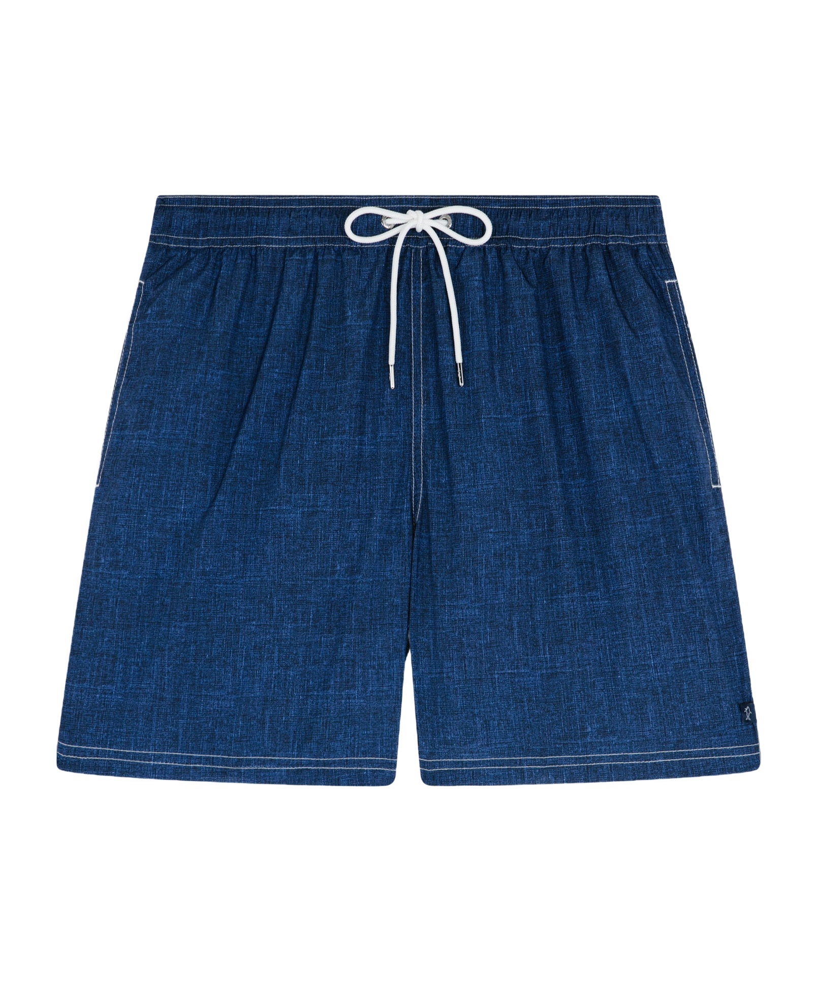 Shop Paul & Shark Wide Leg Shorts In Blue