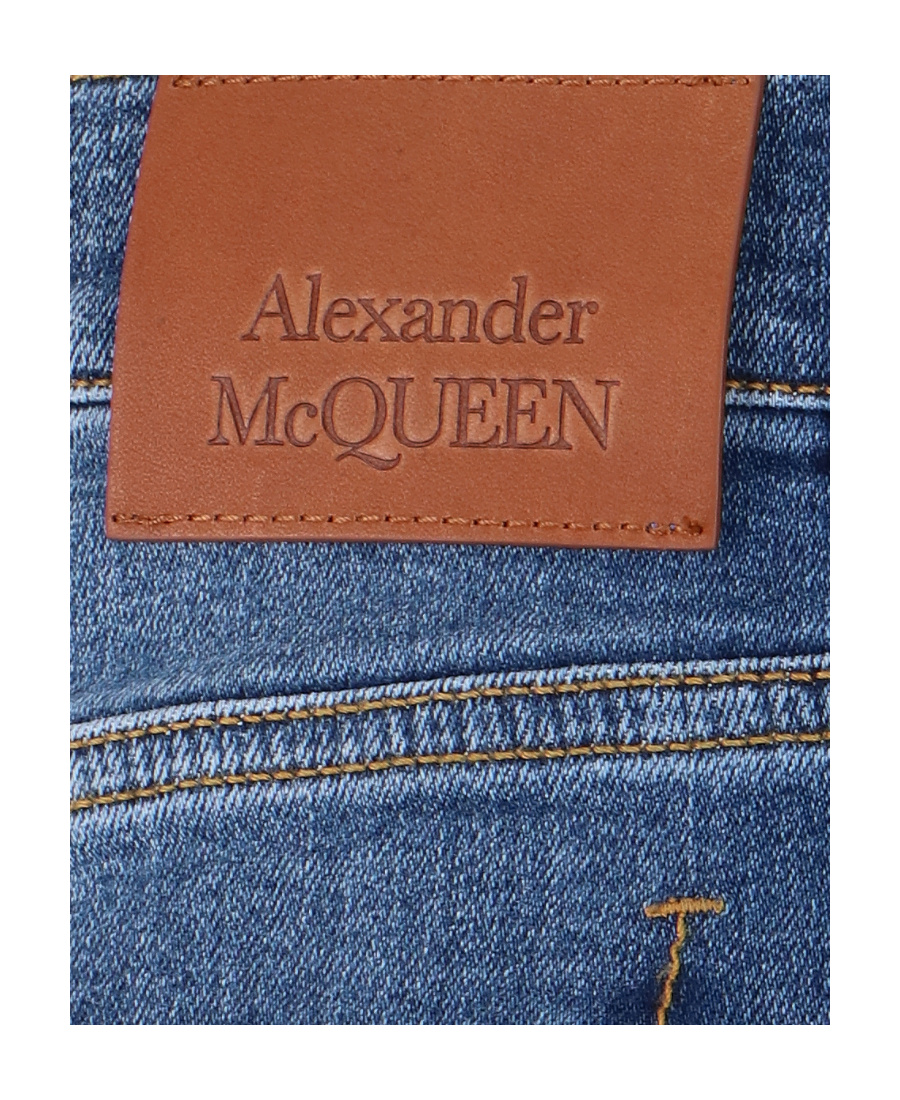 Alexander Mcqueen Alexander Mc Queen Bootcut Jeans In Blue
