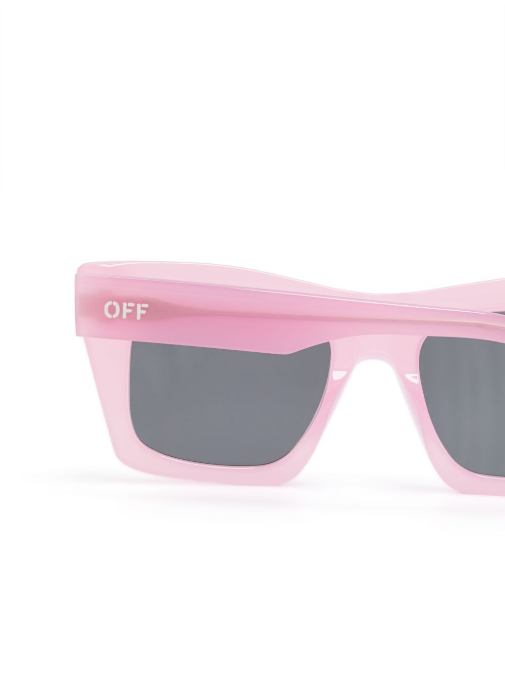 Off-white Square Frame Sunglasses In Gray