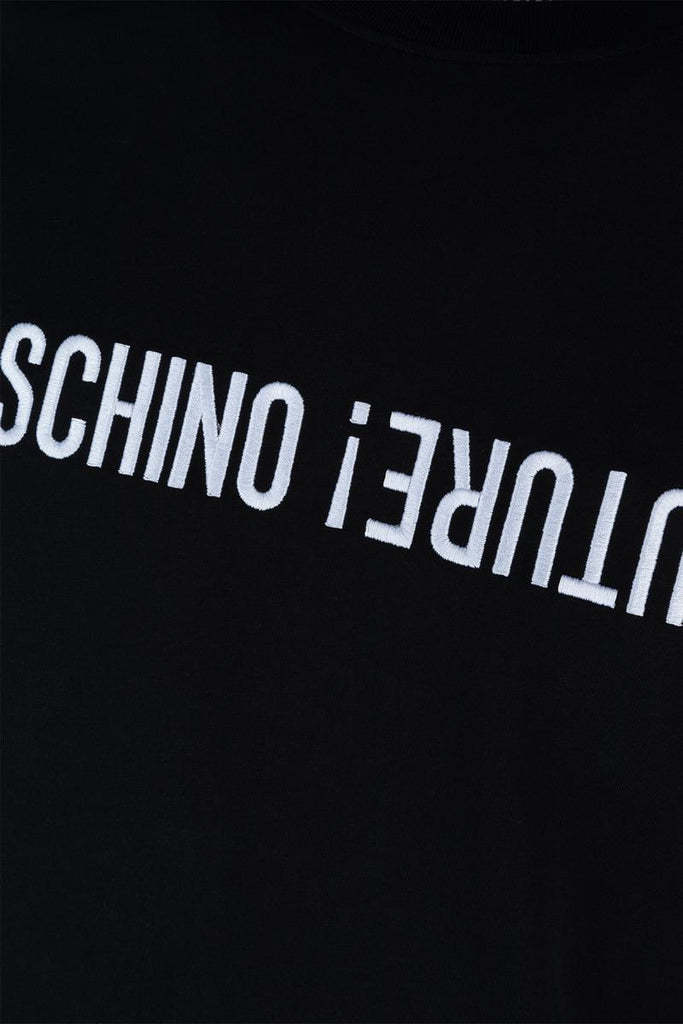 Moschino Men's T-shirt With Logo In Black